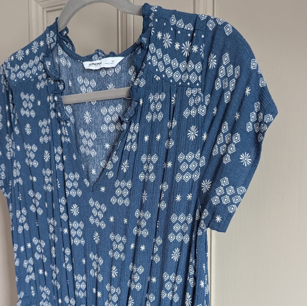 Women's Blue Maxi Dress